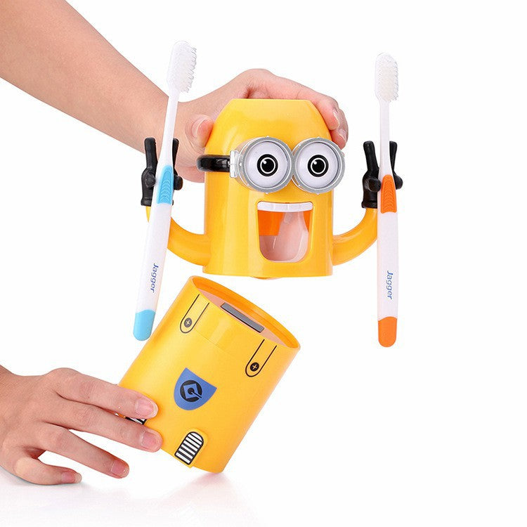 Dispenser automático de pasta de dente infantil