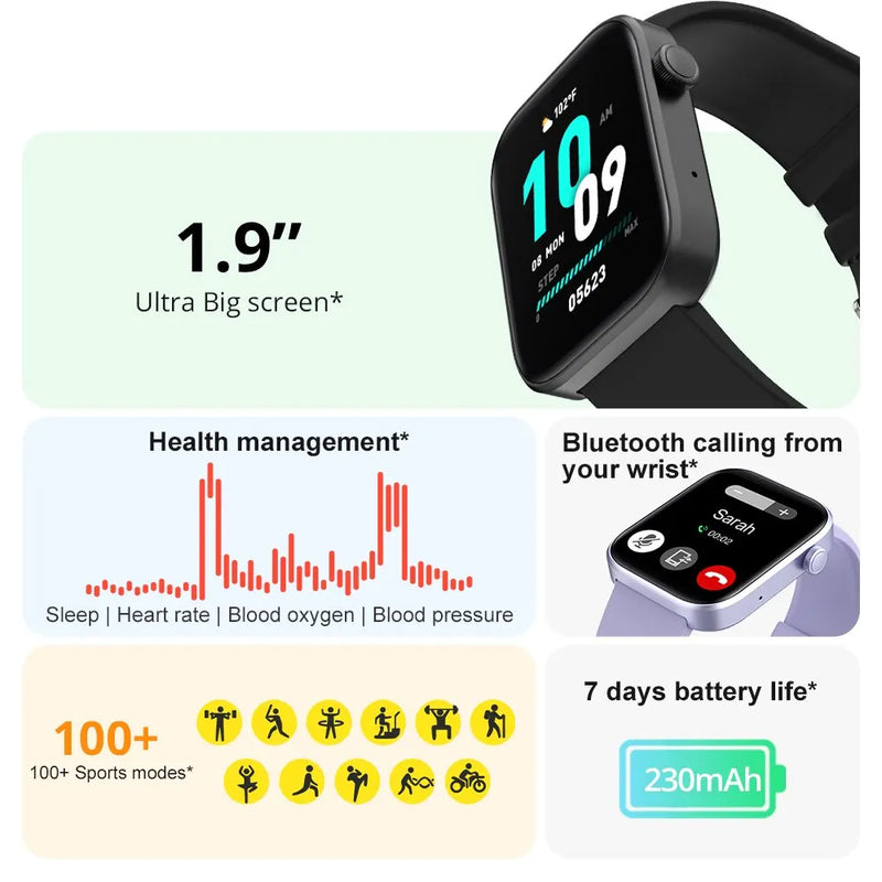 Smartwatch unissex completo