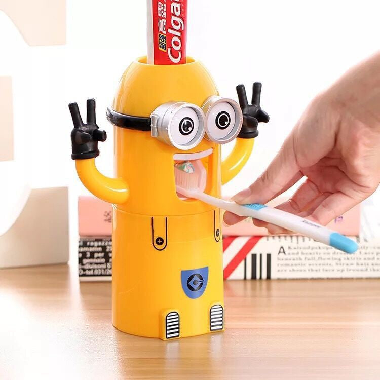 Dispenser automático de pasta de dente infantil